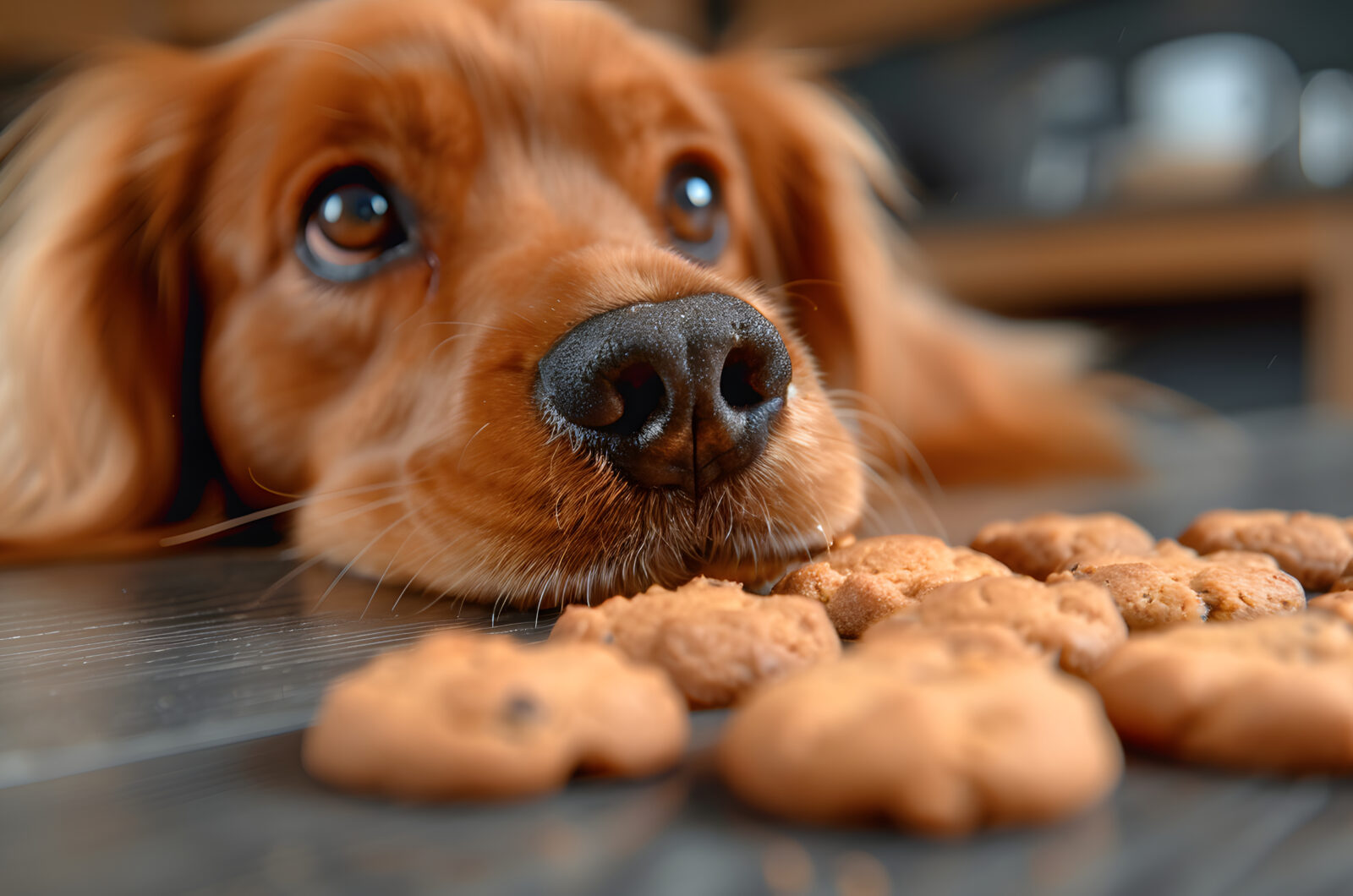 Peanut Butter & Pumpkin Dog Treats