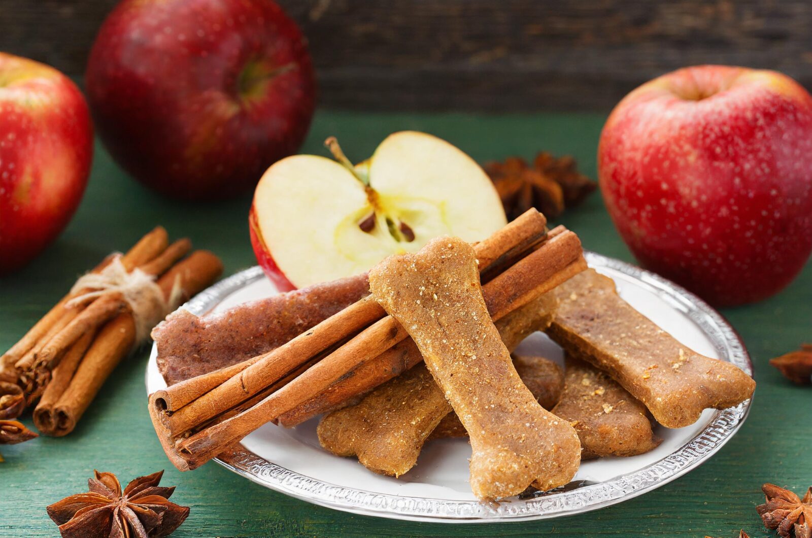 Apple Cinnamon Dog Treats