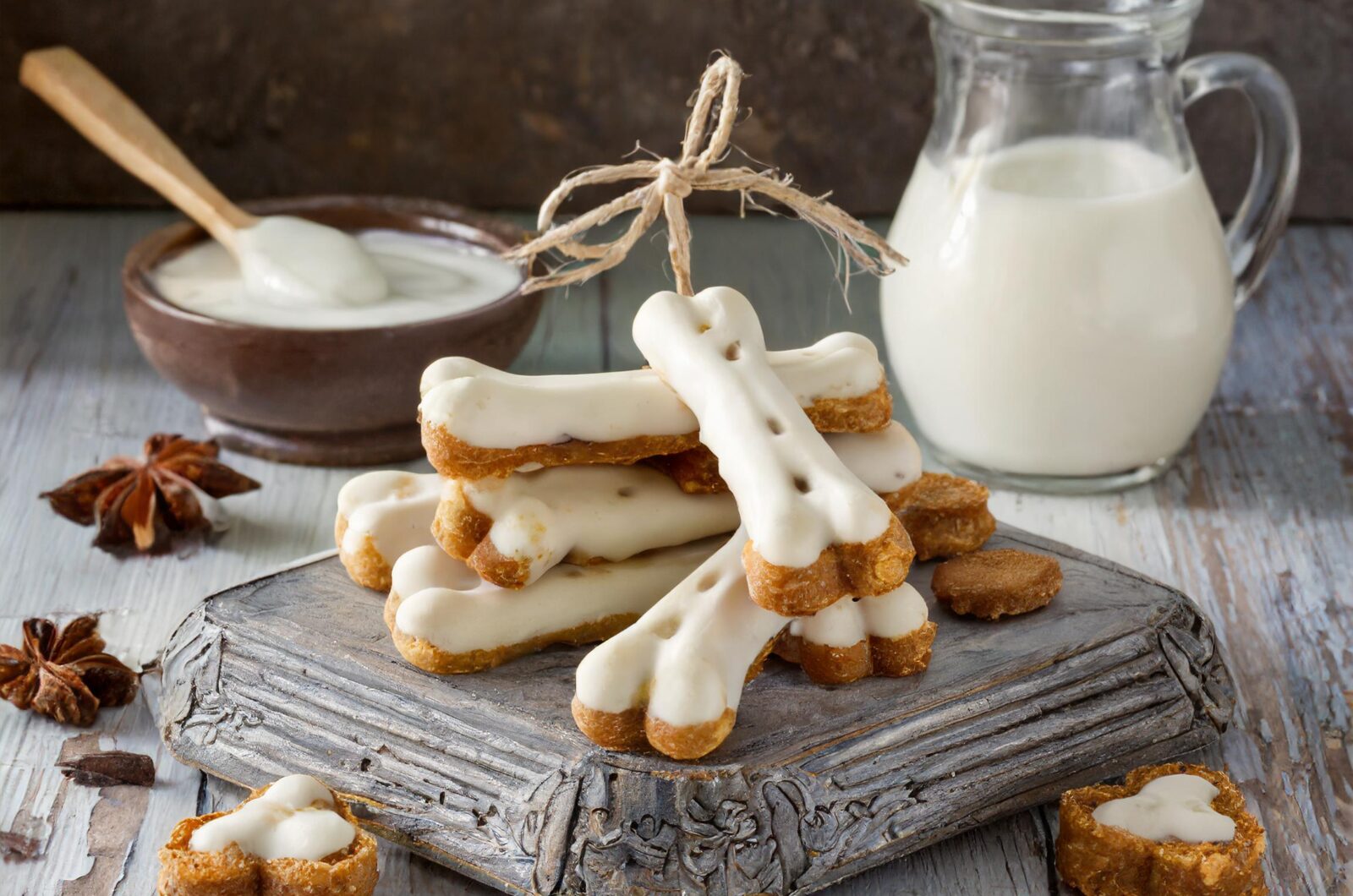 Vanilla Yogurt Dog Treats